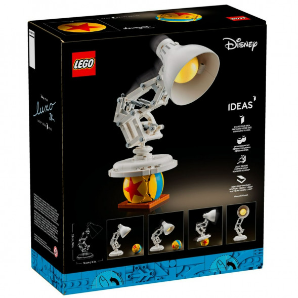 Конструктор LEGO Ideas 21357 Disney Pixar: Люксо-младший в Москве