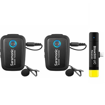 Радиосистема Saramonic Blink 500 B6, комплектация: микрофон, 2 ручных передатчика, приемник, черный в Москве