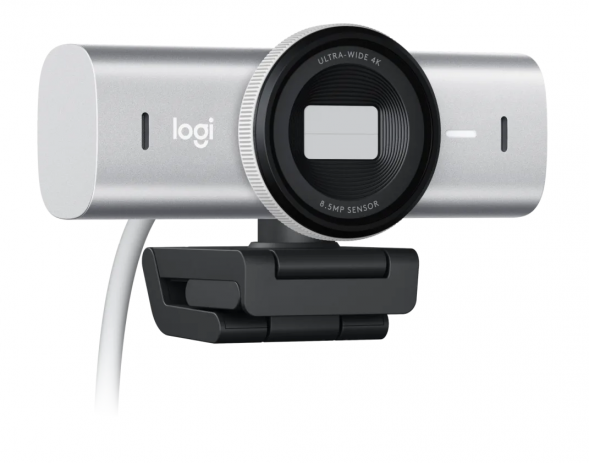 Веб-камера Logitech MX Brio 4K, Pale Grey в Москве