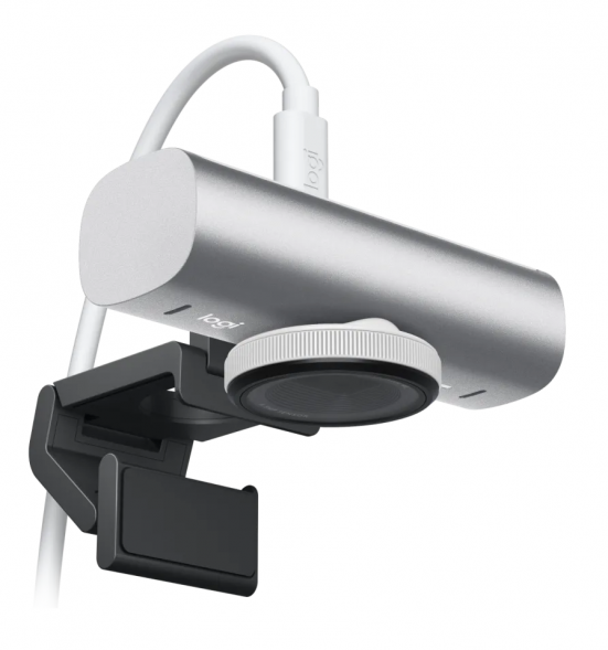 Веб-камера Logitech MX Brio 4K, Pale Grey в Москве
