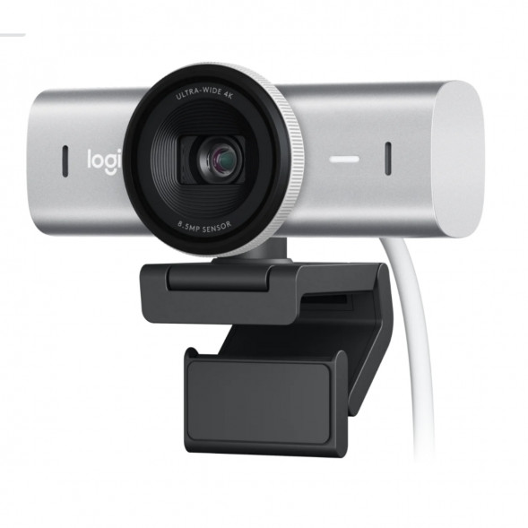 Веб-камера Logitech MX Brio 4K, Pale Grey в Москве