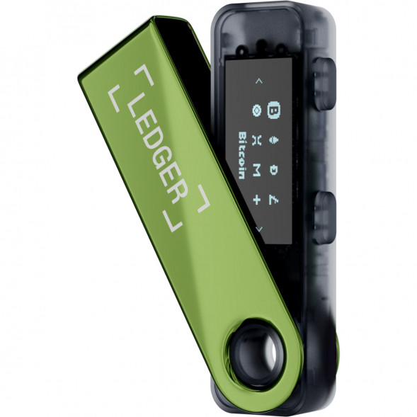Криптокошелек Ledger Nano S Plus 1 шт., Oxidate Green в Москве