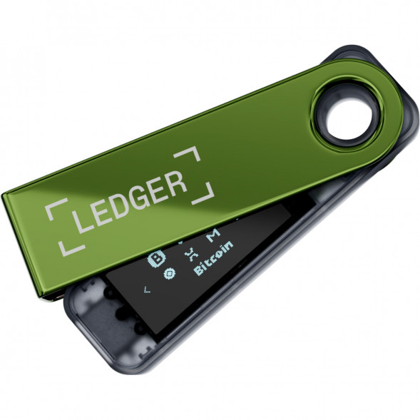 Криптокошелек Ledger Nano S Plus 1 шт., Oxidate Green в Москве