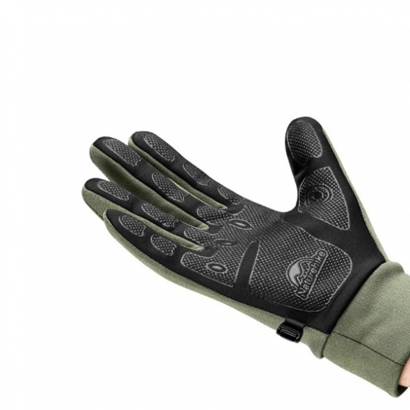 Перчатки сенсорные спортивные Naturehike Outdoor Full Touch GL10 (черный, L) в Москве