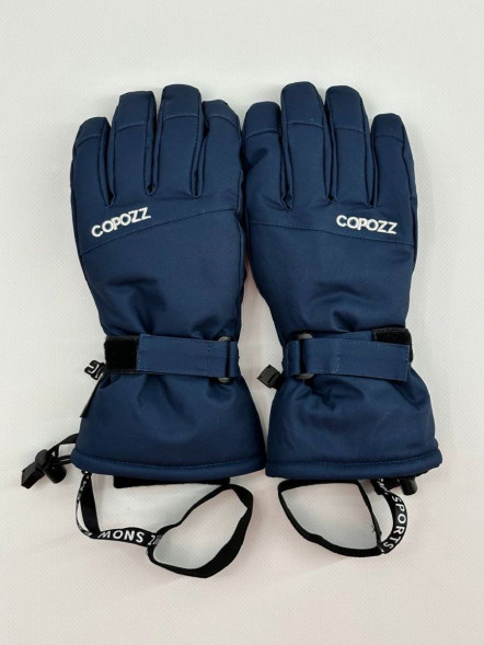 Перчатки горнолыжные сноубордические Copozz (синий, M) в Москве