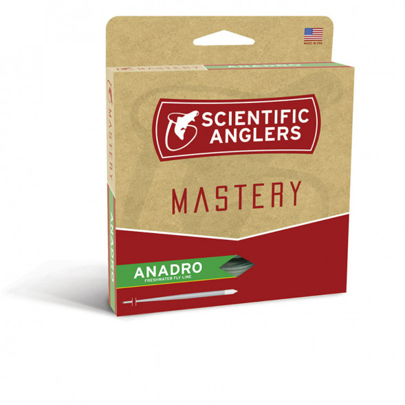 Шнур нахлыстовый Scientific Anglers Mastery Anadro 123822 WF-6-F, Green/Yellow в Москве