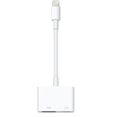 Адаптер Apple Lightning - HDMI/Lightning (MD826ZM/A) 0.1 м, белый в Москве