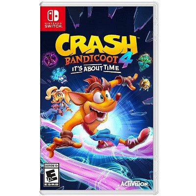 Игра Crash Bandicoot 4: Это Вопрос Времени для Nintendo Switch, картридж в Москве