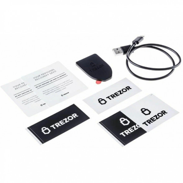 Аппаратный криптокошелек Trezor Model T в Москве