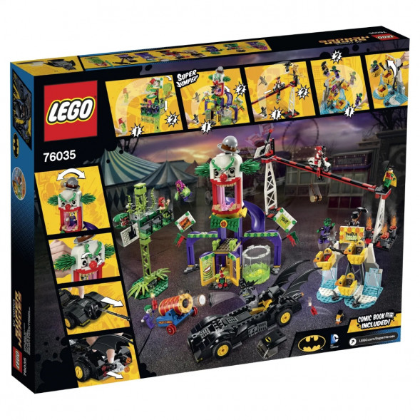 Конструктор LEGO Super Heroes 76035 Джокерленд  в Москве