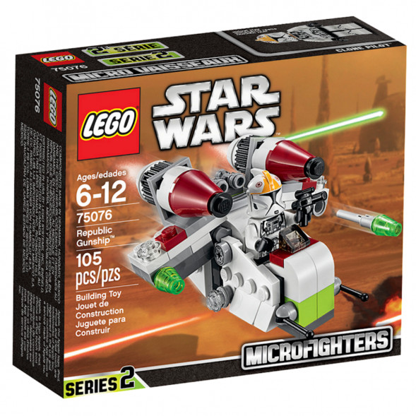 Конструктор LEGO Star Wars 75076 Республиканский истребитель в Москве