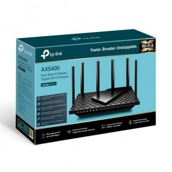 Роутер TP-LINK Archer AX73 (AX5400) в Москве