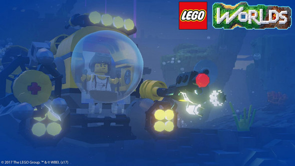 Игра LEGO Worlds [PS4, английская версия] в Москве