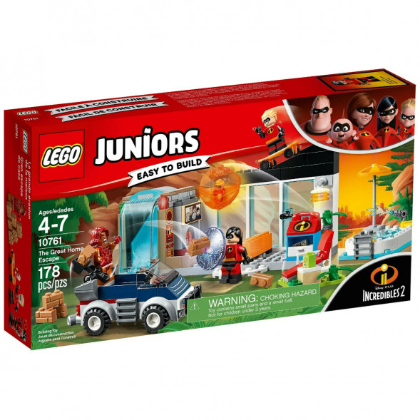 Конструктор LEGO Juniors 10761 Большой побег из дома в Москве