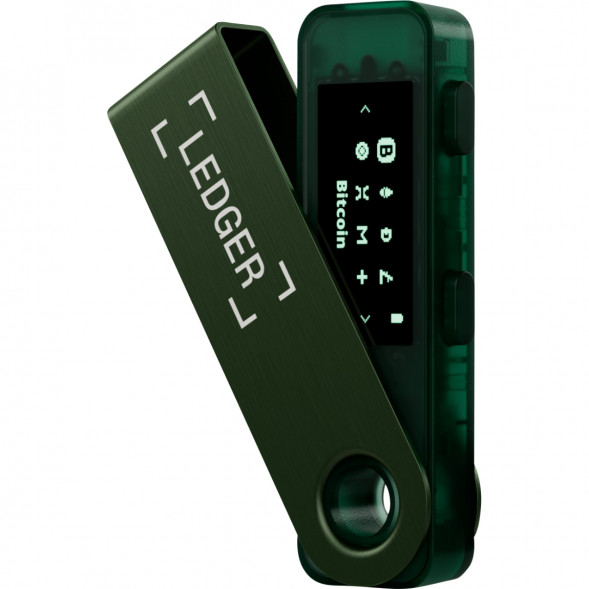 Криптокошелек Ledger Nano S Plus 1 шт., Emerald Green в Москве