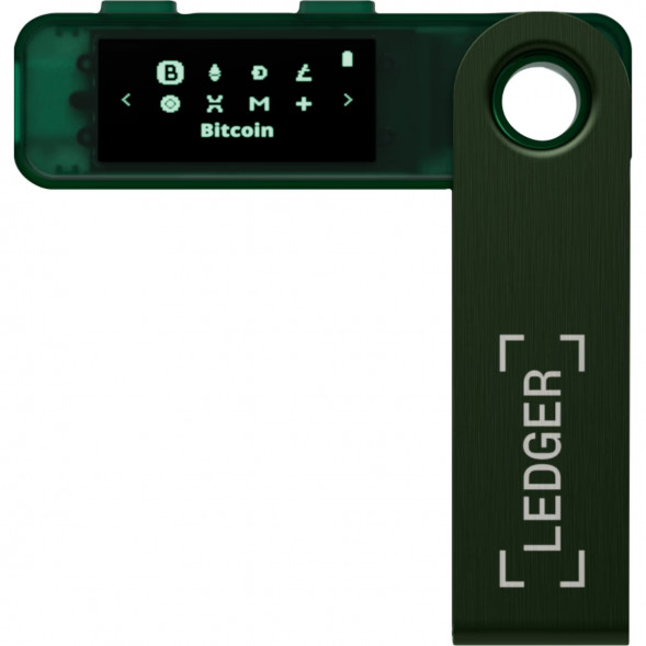 Криптокошелек Ledger Nano S Plus 1 шт., Emerald Green в Москве