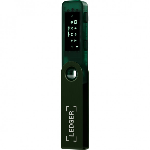 Криптокошелек Ledger Nano S Plus 1 шт., Emerald Green в Москве