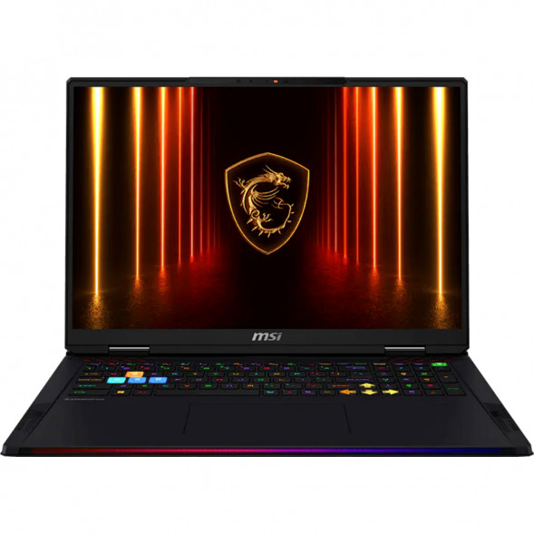 Ноутбук MSI Raider A18 HX A9WJG-407RU (18&amp;quot;, IPS, AMD Ryzen 9 9955HX3D 2.5ГГц, 16-ядерный, 32Гб DDR5, 2Тб SSD, RTX 5090 24Гб, Windows 11 Home), черный в Москве