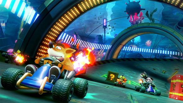 Игра Crash Team Racing Nitro-Fueled для Nintendo Switch, картридж в Москве