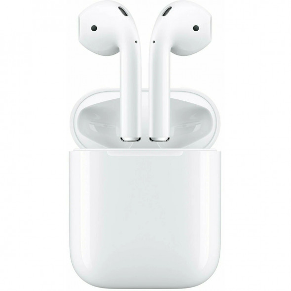 Беспроводные наушники Apple AirPods 2 (с зарядным футляром) MV7N2 в Москве