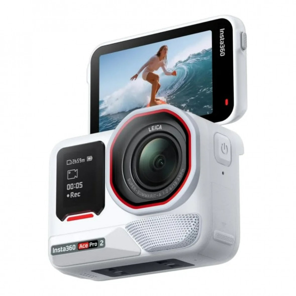 Экшн-камера Insta360 Ace Pro 2 Single Battery Xplorer Bundle, Arctic White в Москве