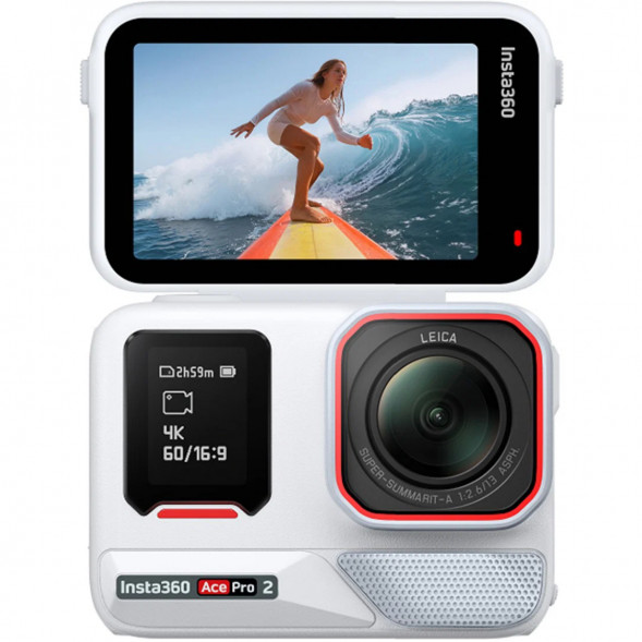 Экшн-камера Insta360 Ace Pro 2 Single Battery Xplorer Bundle, Arctic White в Москве