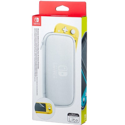Nintendo Чехол и защитная плёнка для Nintendo Switch Lite, белый в Москве