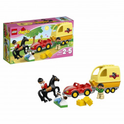Конструктор LEGO DUPLO Town 10807 Трейлер для лошадок