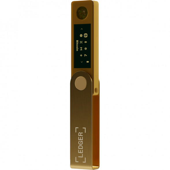 Аппаратный криптокошелек Ledger Nano X, Gold в Москве