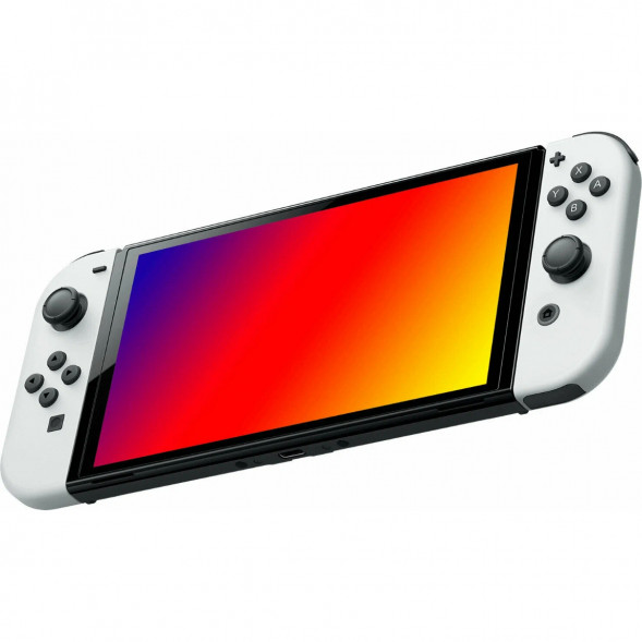 Игровая приставка Nintendo Switch OLED 64 ГБ, белый  в Москве