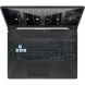 Ноутбук ASUS TUF Gaming A15 FA506NCG-HN199W (15.6&amp;quot;, IPS, AMD Ryzen 7 7445HS 3.2 ГГц, 6 ядер, 16 ГБ DDR5, SSD 512 ГБ, GeForce RTX 3050, Windows 11 Home), черный в Москве