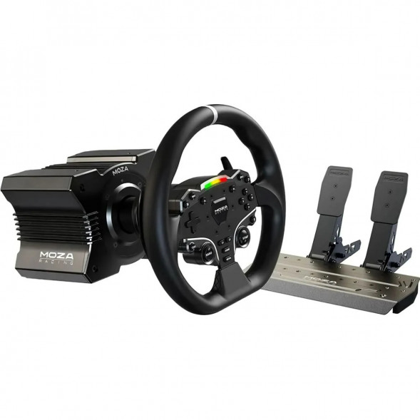 Игровой руль MOZA R5 Bundle (R5 Base, ES Wheel, SR-P Lite double Pedals，R5 Table Clamp) RS20 в Москве