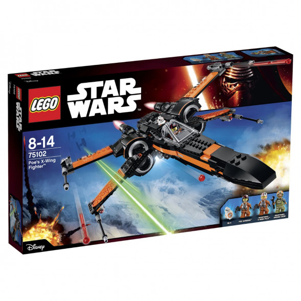 Конструктор LEGO Star Wars 75102 Истребитель По (Poe&amp;#039;s X-Wing Fighter) в Москве