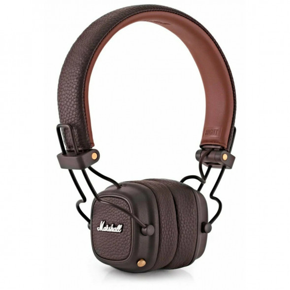 Беспроводные наушники Marshall Major IV, коричневый в Москве