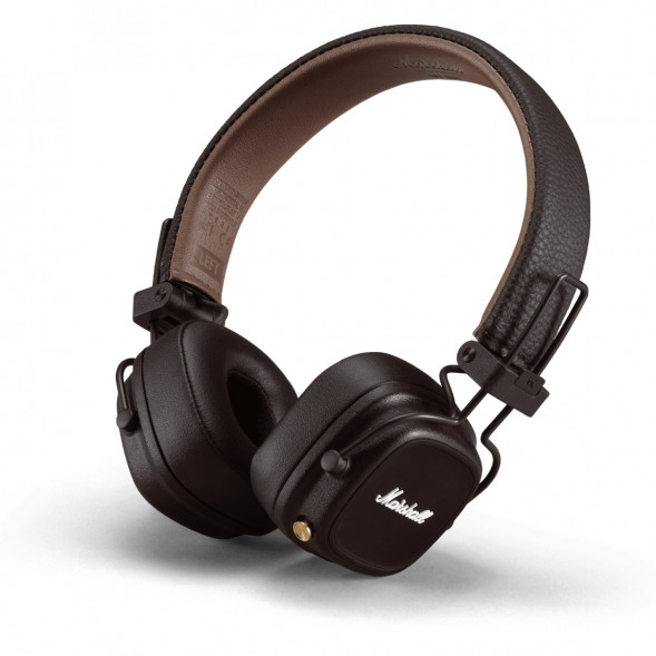 Беспроводные наушники Marshall Major IV, коричневый в Москве
