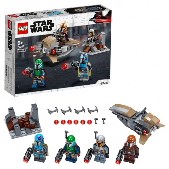 Конструктор LEGO Star Wars 75267 Боевой набор Мандалорцы в Москве