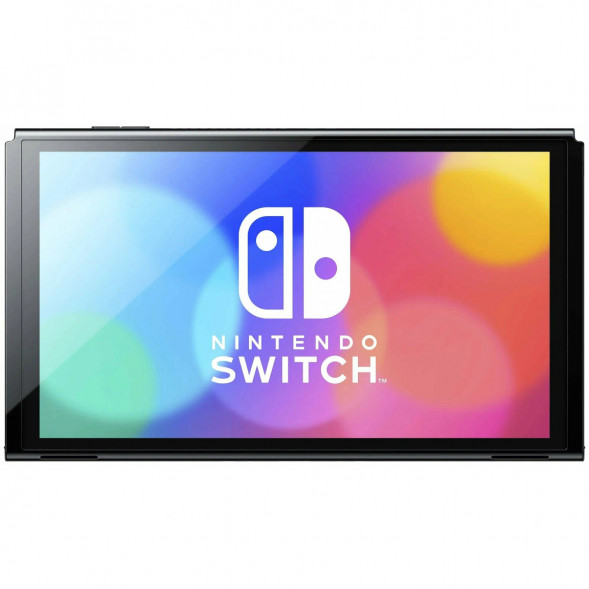 Игровая приставка Nintendo Switch OLED 64 ГБ, неоновый синий/неоновый красный в Москве