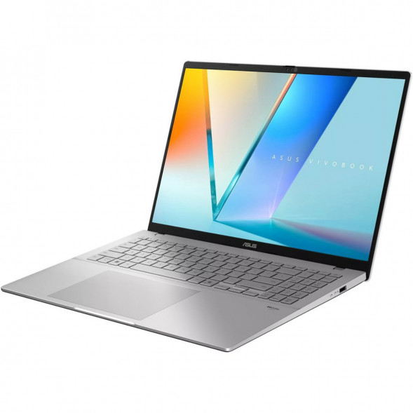 Ноутбук ASUS VivoBook S16 M3607KA-SH117 (16&amp;quot;, OLED, AMD Ryzen AI 5 330 2ГГц, 4 ядра, 32ГБ DDR5, 512ГБ SSD, AMD Radeon 820M, без ОС), серебристый в Москве