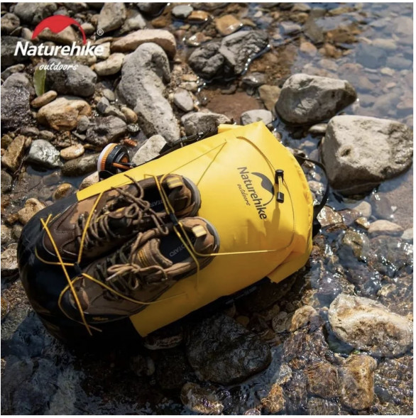 Герморюкзак Naturehike NH21FSB04 30 л, желтый в Москве