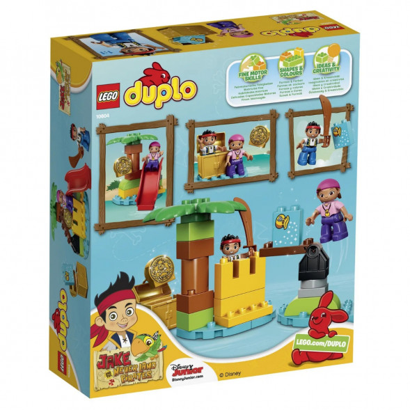 Конструктор LEGO DUPLO Jake 10604 Остров сокровищ в Москве
