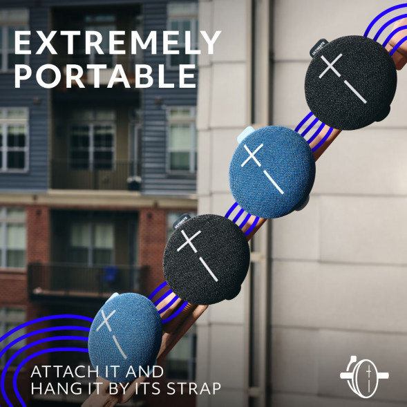 Портативная колонка Ultimate Ears MINIROLL, синий в Москве