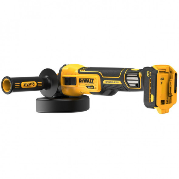 Аккумуляторная угловая шлифмашина DEWALT DCG409NT, без АКБ и ЗУ, в кейсе TSTAK в Москве