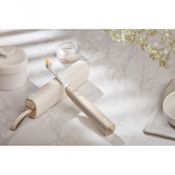 Звуковая зубная щетка Philips Sonicare 9900 Prestige HX9992, золотистое шампанское в Москве