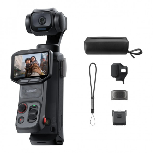 Экшн-камера Insta360 Luna Pro Standart Black 8K Gimbal Camera with 1 Sensor, черный в Москве