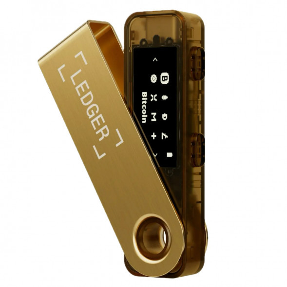 Криптокошелек Ledger Nano S Plus 1 шт., золотой в Москве