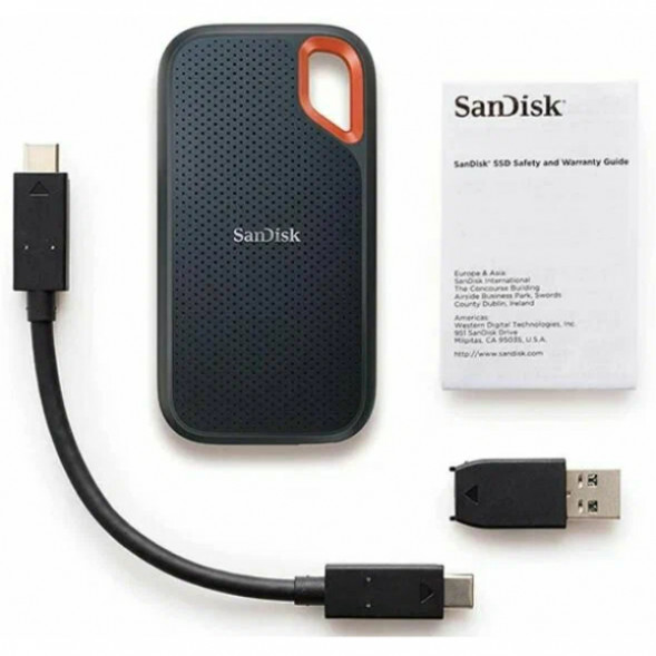 Внешний диск SanDisk Portable SSD 1TB 1000Mb/s [SDSSDE61-1TOO-Z25] в Москве