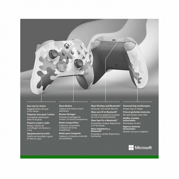 Геймпад Microsoft Xbox Series Controller, Arctic Camo в Москве
