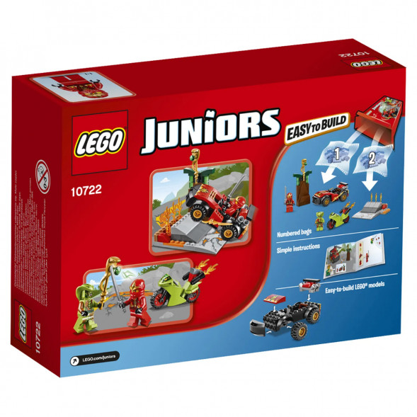 Конструктор LEGO Juniors 10722 Схватка со змеями в Москве