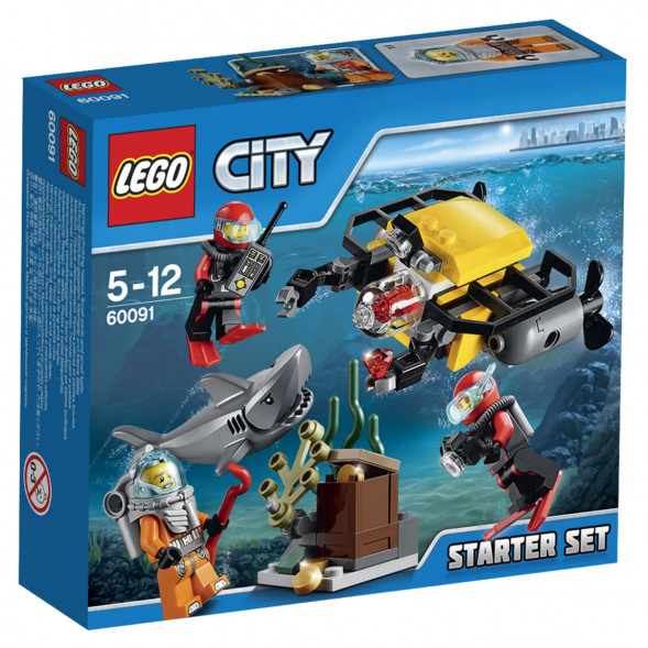 Конструктор LEGO City Deep Sea Explorers 60091 Исследование морских глубин в Москве