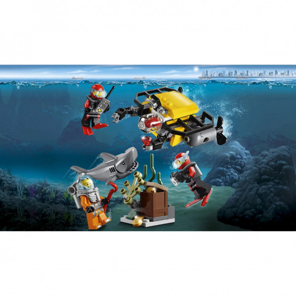 Конструктор LEGO City Deep Sea Explorers 60091 Исследование морских глубин в Москве